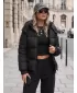 Ženska jakna DSTREET TY5747 CRNA