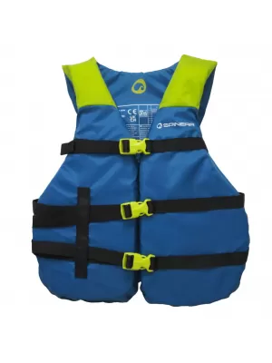 Prsluk za plivanje SPINERA Universal Nylon 2 PLAVO/ZELENO