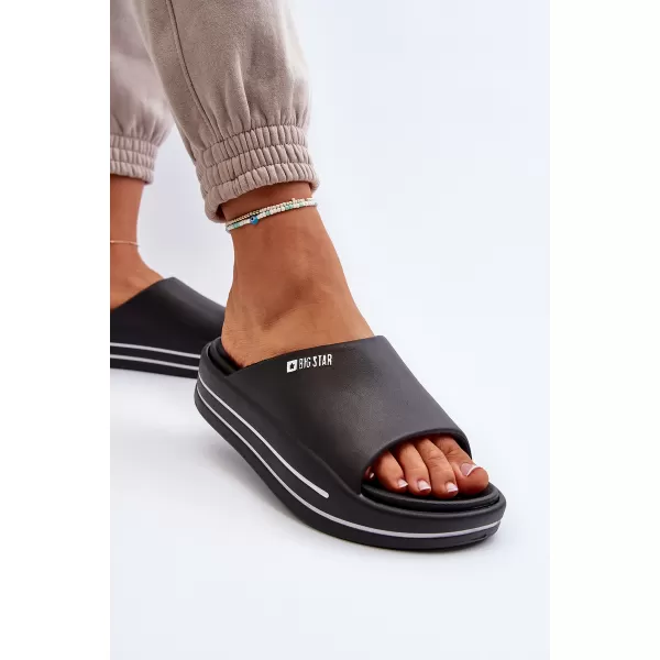  Ženske papuče BIG STAR SHOES NN274A037 CRNA 