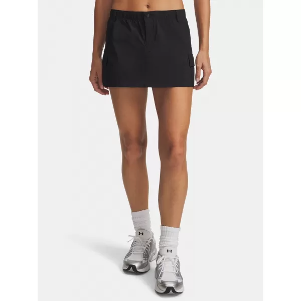  Ženske kratke hlače UNDER ARMOUR UNSTOPPABLE UTILITY SKIRT 6009725-008 CRNA 