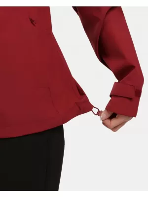 Ženska hardshell jakna KILPI MONTANA-W 1L0102KI TAMNOCRVENA
