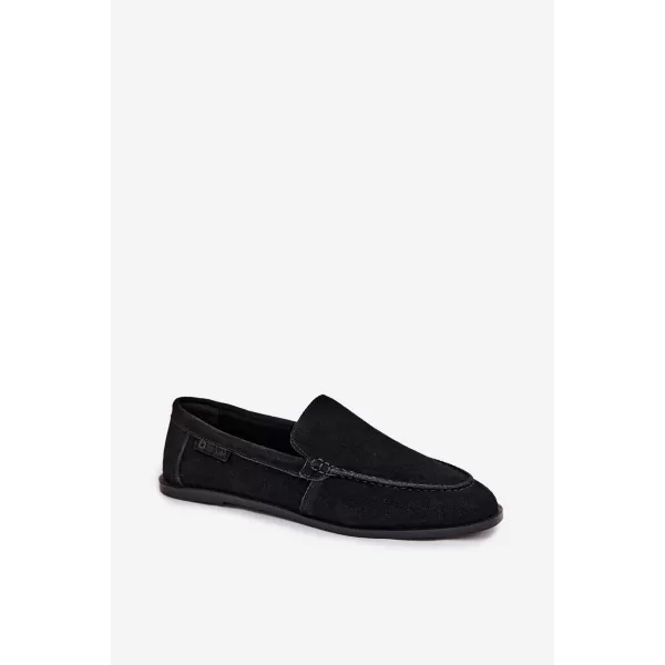  Ženske mokasine BIG STAR SHOES TT274209 CRNA 