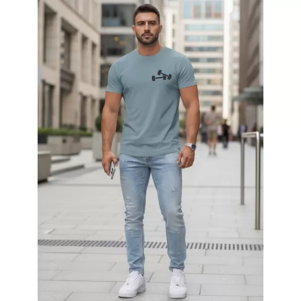  Muška majica kratkih rukava DSTREET NX5086R PLAVA 
