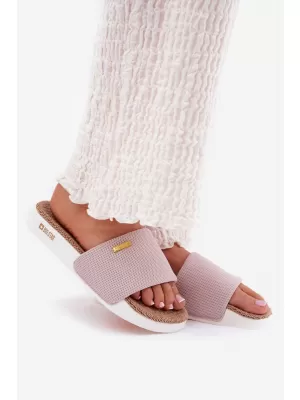 Ženske papuče BIG STAR SHOES RR274A105 RUŽIČASTA
