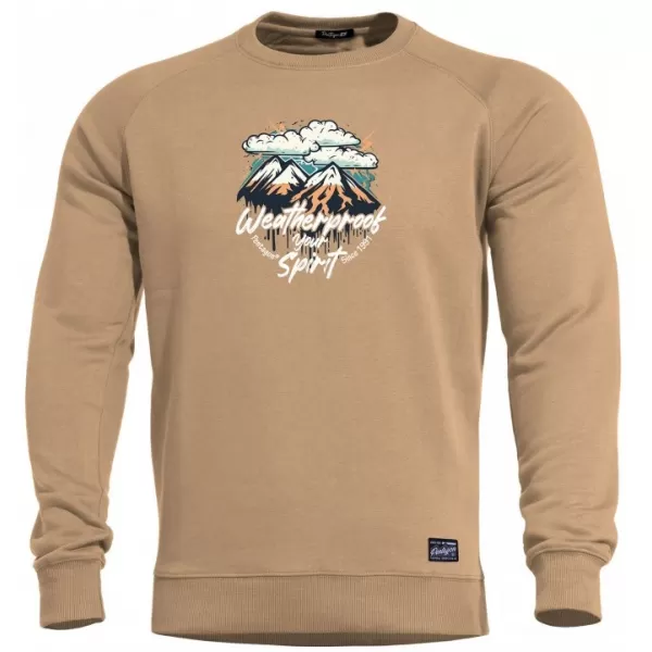  Muški pulover PENTAGON HAWK WEATHERPROOF K09019-WE TAN SMEĐA 
