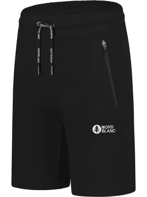 Muške pamučne kratke hlače NORDBLANC RELAXEDFIT NBSPM8254 CRNA
