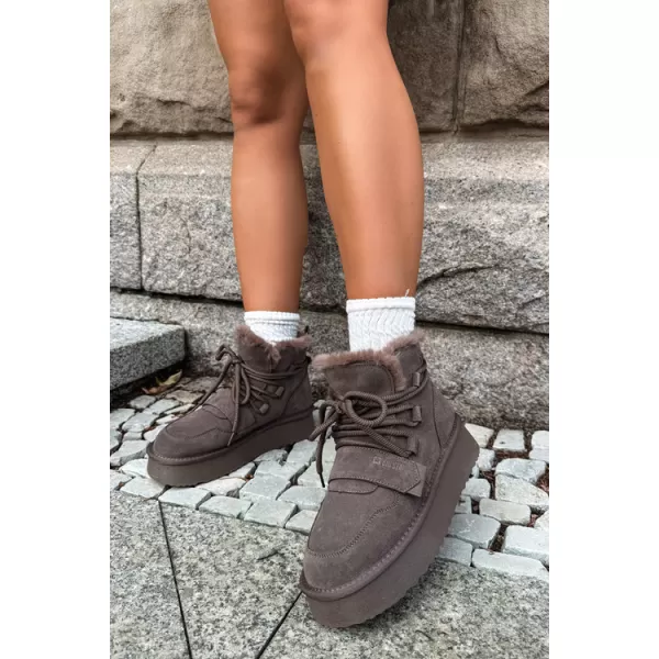  Ženske cipele BIG STAR SHOES UU274315 SMEĐE/BEŽ SJENE 