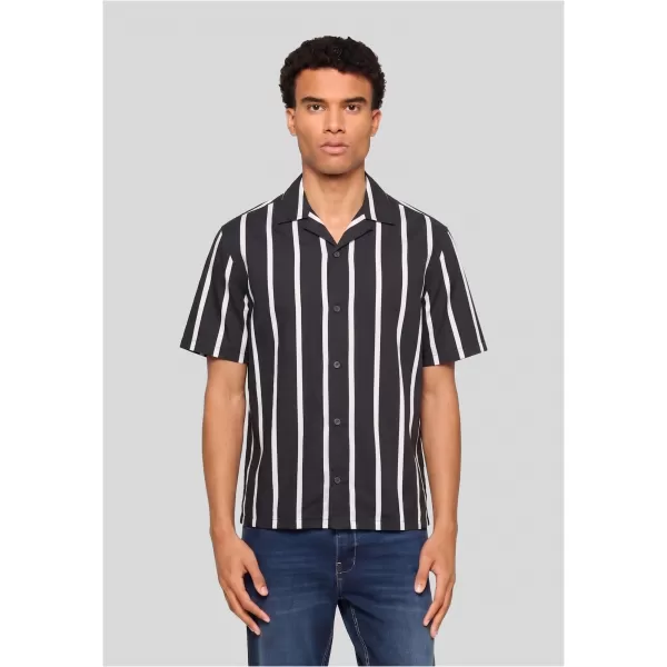  Muška košulja URBAN CLASSICS TB8429-00826 CRNO/BIJELO 