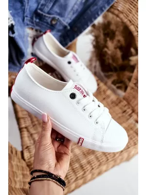 Ženske tenisice BIG STAR SHOES GG274005 BIJELO/CRVENO
