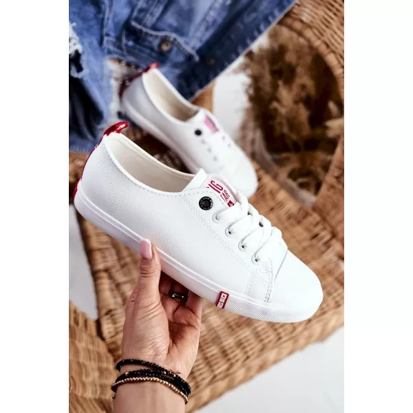  Ženske tenisice BIG STAR SHOES GG274005 BIJELO/CRVENO 