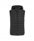 Ženski prošiveni prsluk URBAN CLASSICS TB8710-00007 CRNA