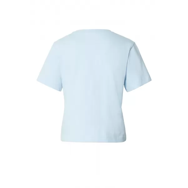  Ženska majica URBAN CLASSICS TB7494-21550 ZAMRZNUTI PLAVO 
