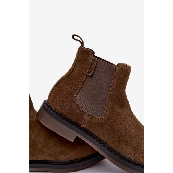  Muške cipele BIG STAR SHOES UU174277 SMEĐE/BEŽ SJENE 