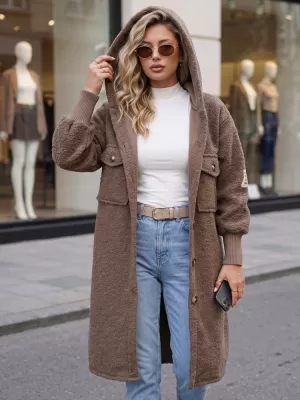 Ženski kaput DSTREET NY0799 FANGO