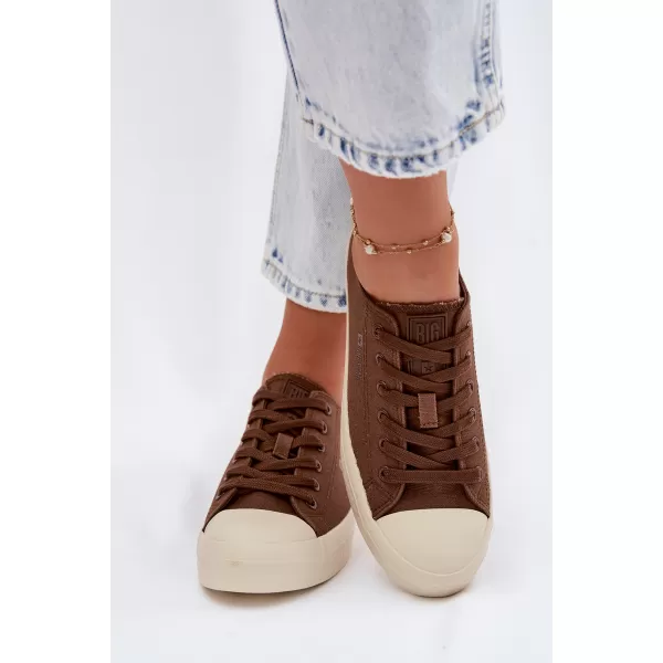 Ženske tenisice BIG STAR SHOES TT274123 SMEĐA/BEŽ 