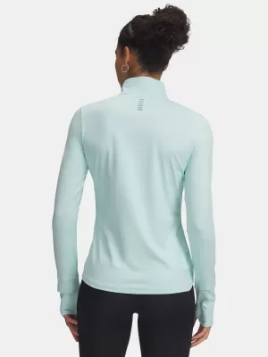 Ženska majica kratkih rukava UNDER ARMOUR UA LAUNCH PRO HALF ZIP 1379349-703 ZELENA