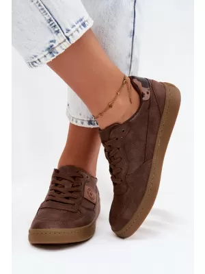 Ženske tenisice BIG STAR SHOES UU274017 SMEĐA/BEŽ