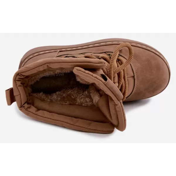  Ženski snjegovići BIG STAR SHOES UU274190 SMEĐA/BEŽ 