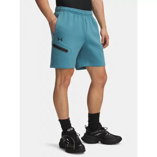  Muške kratke hlače UNDER ARMOUR UA UNSTOPPABLE FLC SHORTS 1379809-466 PLAVA 