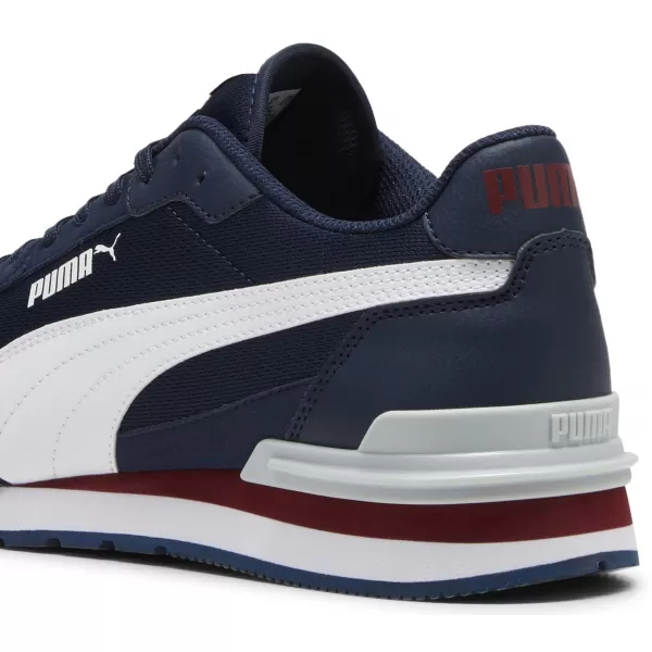  Čizme PUMA ST RUNNER V4 MESH 39966602 CLUB NAVY/ KLUB TAMNOPLAVA/PUMA BIJELA/TIMSKA KRALJEVSKA CRVENA/PLATINASTO SIVA 