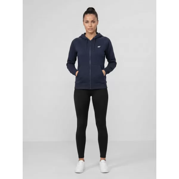  Ženski sweatshirt 4F WMM00TSWSF2535 NAVIKE 