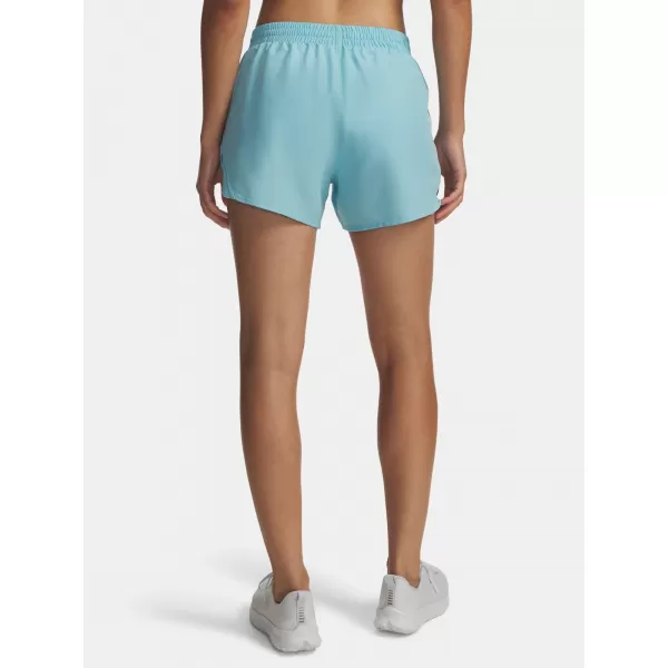  Ženske kratke hlače UNDER ARMOUR UA FLY BY 3 SHORTS 1382438-425 PLAVA 