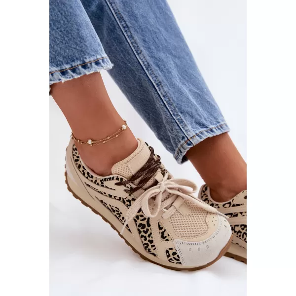  Ženske tenisice BIG STAR SHOES TT274549 BEŽ 