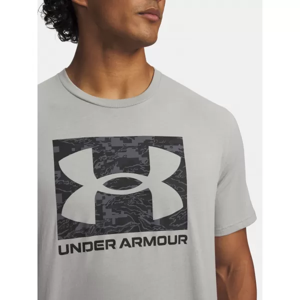  Muška majica kratkih rukava UNDER ARMOUR UA ABC CAMO BOXED LOGO SS 1361673-069 SIVA 