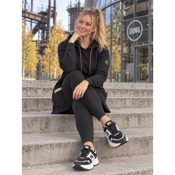  Ženski sweatshirt ALTISPORT IVIE CRNA 