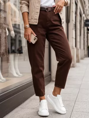 Ženske hlače DSTREET UY3133 SMEĐA