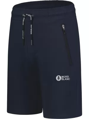 Muške pamučne kratke hlače NORDBLANC RELAXEDFIT NBSPM8254 TAMNOPLAVA