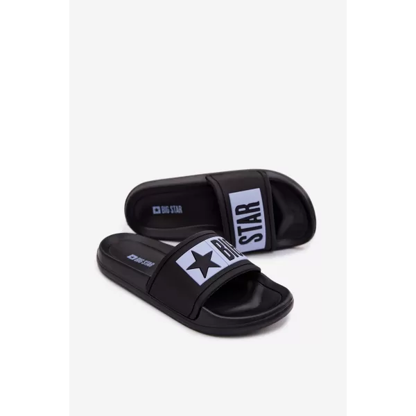  Dječje papuče BIG STAR SHOES TT374A003 CRNO/PLAVO 