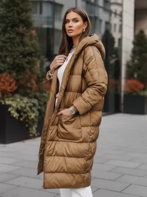 Ženska jakna DSTREET TY2471 KARAMELA