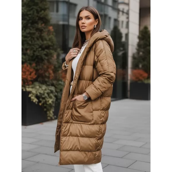  Ženska jakna DSTREET TY2471 KARAMELA 