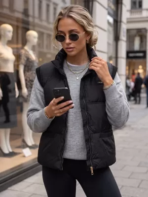 Ženski prsluk DSTREET TY5967 CRNA