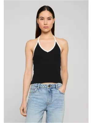 Ženski top URBAN CLASSICS TB8352-00007 CRNA