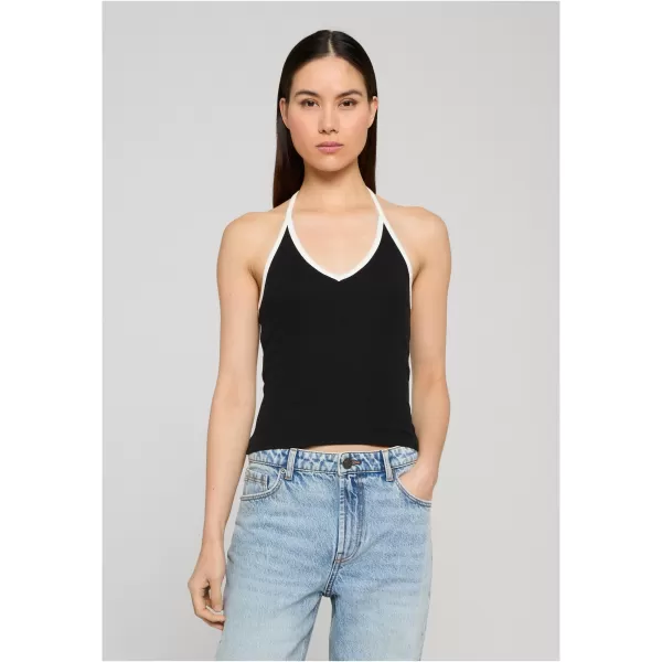  Ženski top URBAN CLASSICS TB8352-00007 CRNA 