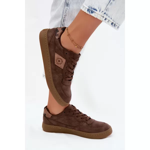  Ženske tenisice BIG STAR SHOES UU274017 SMEĐA/BEŽ 
