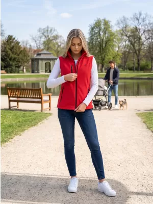 Ženski prsluk od flisa ALTISPORT ALW002525 CRVENA