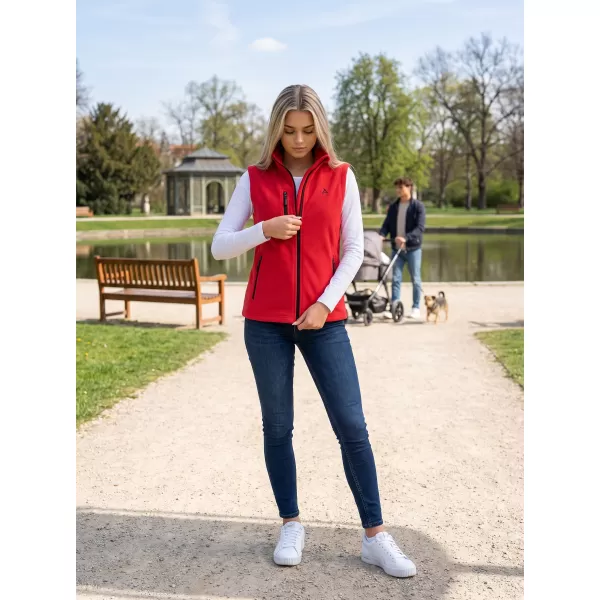  Ženski prsluk od flisa ALTISPORT ALW002525 CRVENA 