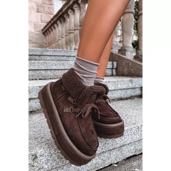  Ženske cipele BIG STAR SHOES UU274214 SMEĐE/BEŽ SJENE 