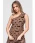 Ženska bluza OMBRE OW-TS-E0061 SMEĐA