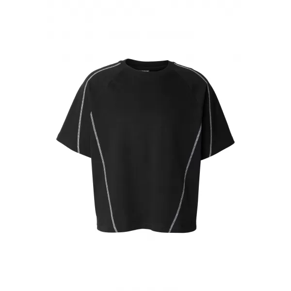  Muška majica kratkih rukava URBAN CLASSICS TB8438-00007 CRNA 