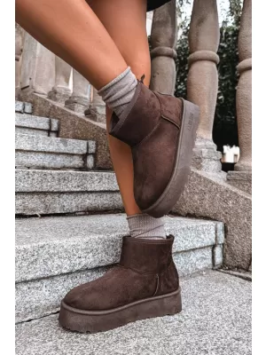 Ženske cipele BIG STAR SHOES UU274223 SMEĐE/BEŽ SJENE