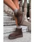 Ženske cipele BIG STAR SHOES UU274223 SMEĐE/BEŽ SJENE