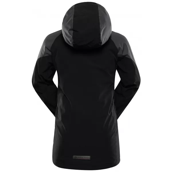  Dječja jakna ALPINE PRO TEMUNO CRNA 