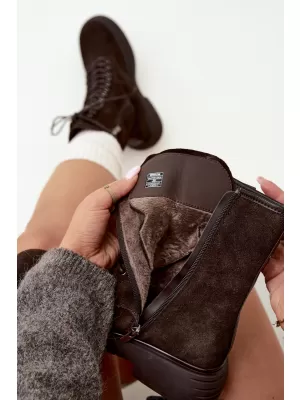 Ženske cipele BIG STAR SHOES UU274612 SMEĐA/BEŽ