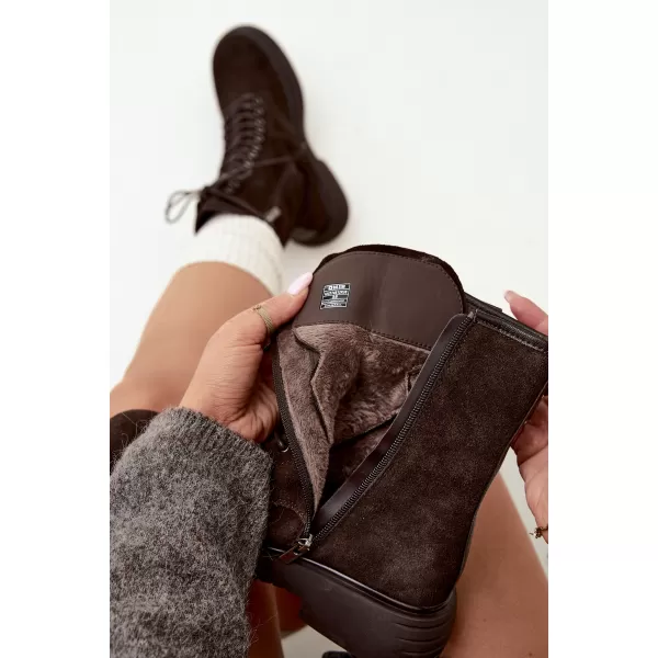  Ženske cipele BIG STAR SHOES UU274612 SMEĐA/BEŽ 