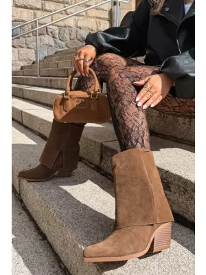 Ženske cipele BIG STAR SHOES UU274114 SMEĐE/BEŽ SJENE