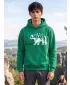 Dječji sweatshirt ALTISPORT ALM193422 SREDNJE ZELENA